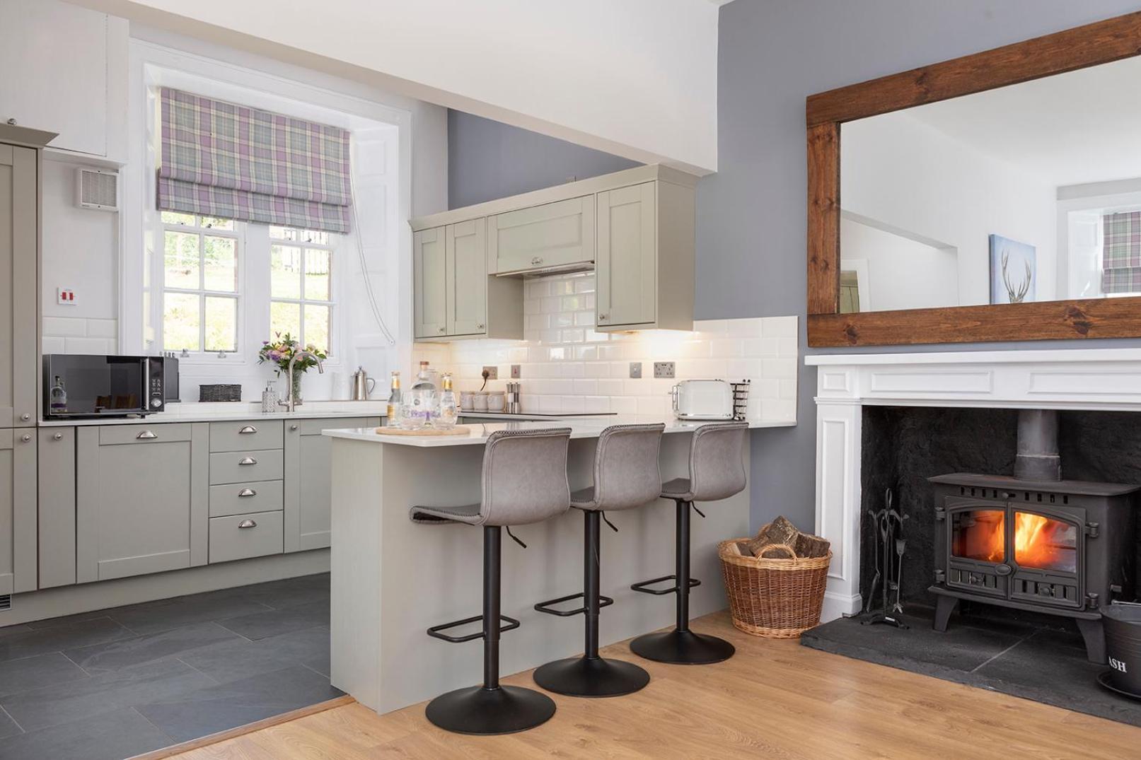 Laundry Cottage: Drumlanrig Castle Thornhill  Exteriör bild